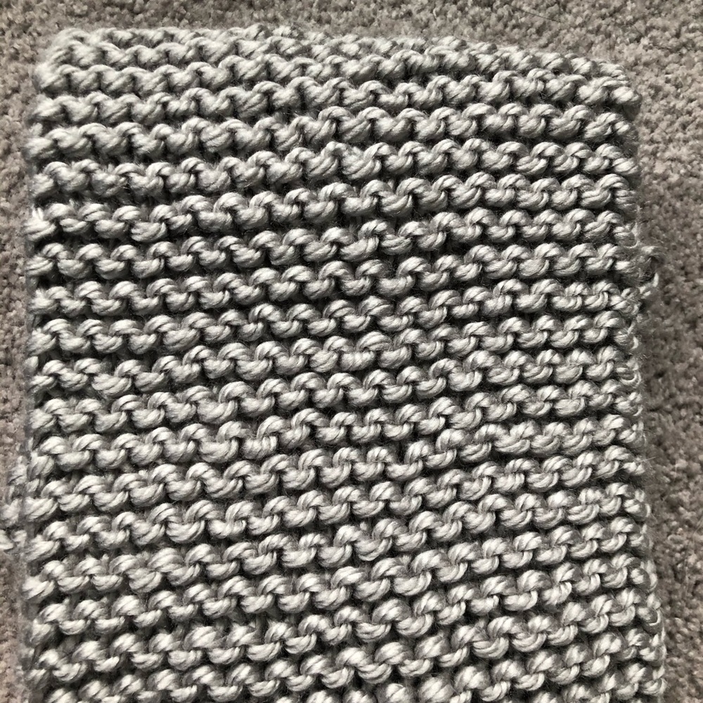 Handmade infinity scarf